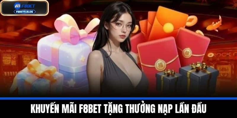 Khuyến mãi f8bet 1 Khuyến Mãi F8BET Tặng thưởng nạp lần đầu